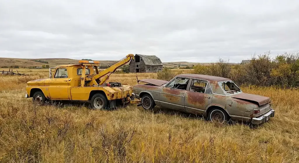 Saskatoon free scrap car pickup service